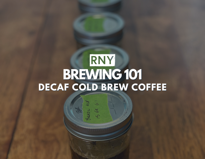 Brewing 101 Your Guide to Decaf Cold Brew Coffee Royal New York